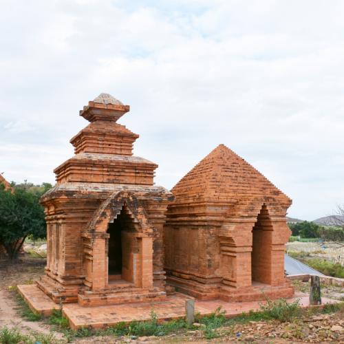 The tomb of Cham Emperor in Bac Binh (Rural District, Vietnam)